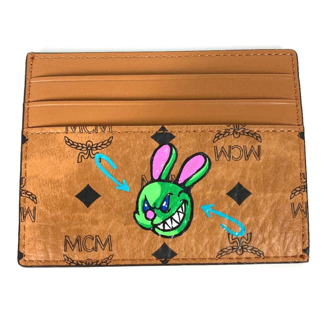 MCM MCM SAMBYPEN collaboration Visetos Rabbit Business Card Holder Card Case Unused - view 2