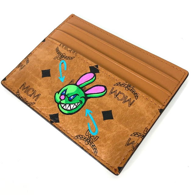 MCM MCM SAMBYPEN collaboration Visetos Rabbit Business Card Holder Card Case Unused - view 3