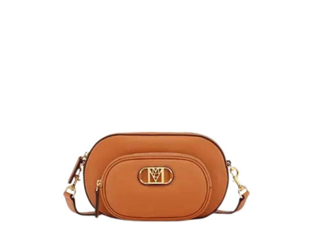 MCM MCM Mode Travia Zip Card Cognac