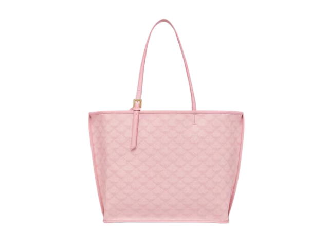 MCM MCM Shopper In Lauretos Natural Nappa Leather With 24K Gold-Plated Brass Hardware Pink - view 2