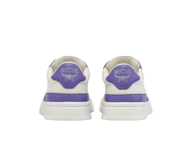 MCM MCM Skyward Low-Top Sneakers In Visetos Purple (W) - view 3