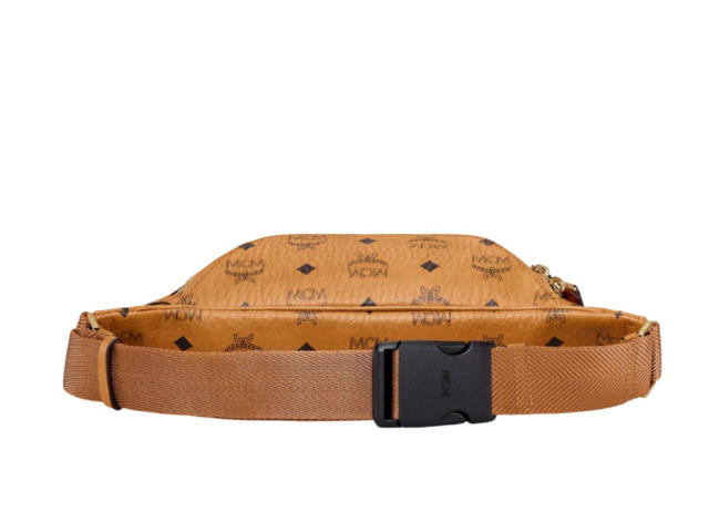 MCM MCM Slim Fursten Belt Bag Small Visetos Cognac - view 2