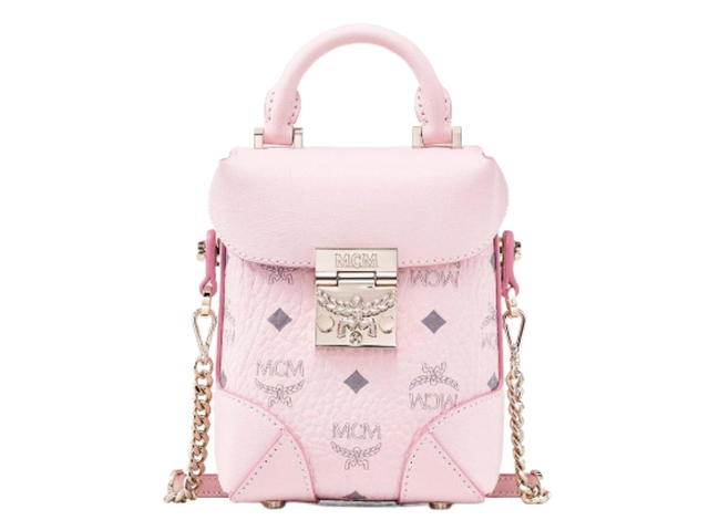 MCM MCM Soft Berlin Mini Pink Crossbody Bag - view 1