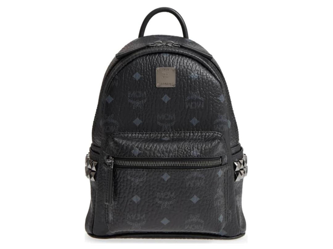 MCM MCM Stark Backpack Visetos Side Studs Mini Black