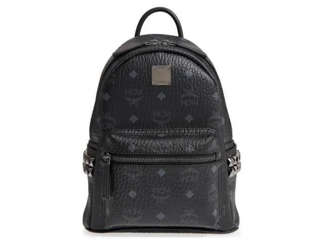 MCM MCM Stark Backpack Visetos Side Studs Mini Black - view 1