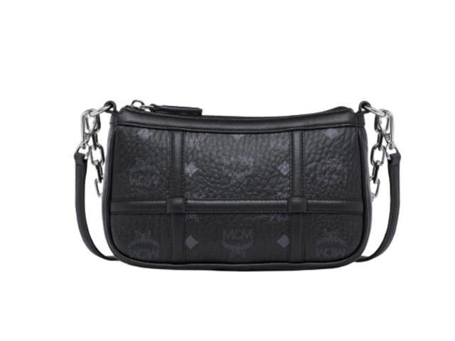 MCM MCM Aren Shoulder Bag Mini Visetos Black - view 3