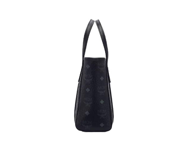 MCM MCM Toni Shopper Mini Visetos Black - view 3