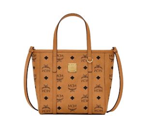 Buy MCM Toni Shopper Mini Visetos Cognac at Sasom – Authentic and Ready to Ship