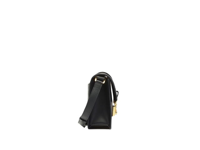 MCM MCM Tracy Shoulder Bag In Visetos Leather With 24K Gold-Plated Metal Hardware Black - view 2