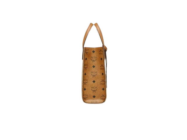 MCM MCM x BAPE Aren Tote In Visetos Cognac - view 2