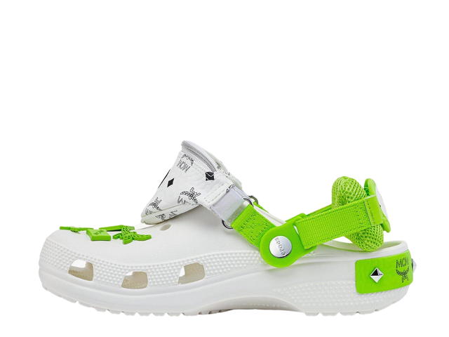 MCM MCM x CROCS Classic Clog Belt Bag Bracelet White - view 2