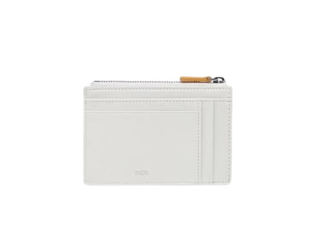 MCM MCM X Looney Tunes Zip Card Case In Visetos With Gold-Plated Metal Hardware White - view 2