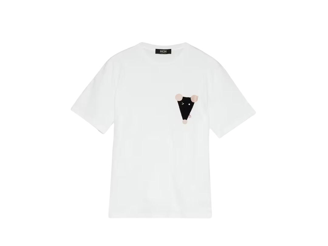 MCM Mcm Year Of The Mouse T-Shirt White White