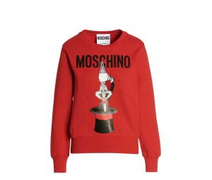 Buy Moschino Bugs Bunny Print Hoodie Red at Sasom – Authentic and Ready to Ship