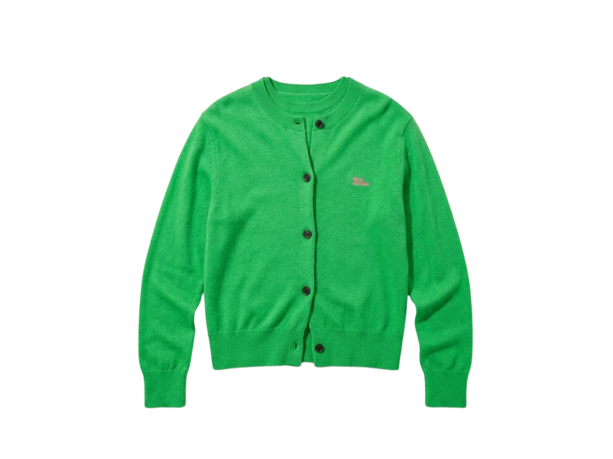 Mardi Mercredi Mardi Mercredi Cashmere Blended Cardigan Round Neck Essential  Applegreen