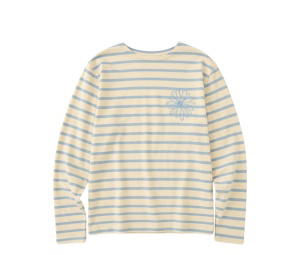 Buy Mardi Mercredi Tshirt Long Sleeve Stripe Blue at Sasom – Authentic and Ready to Ship