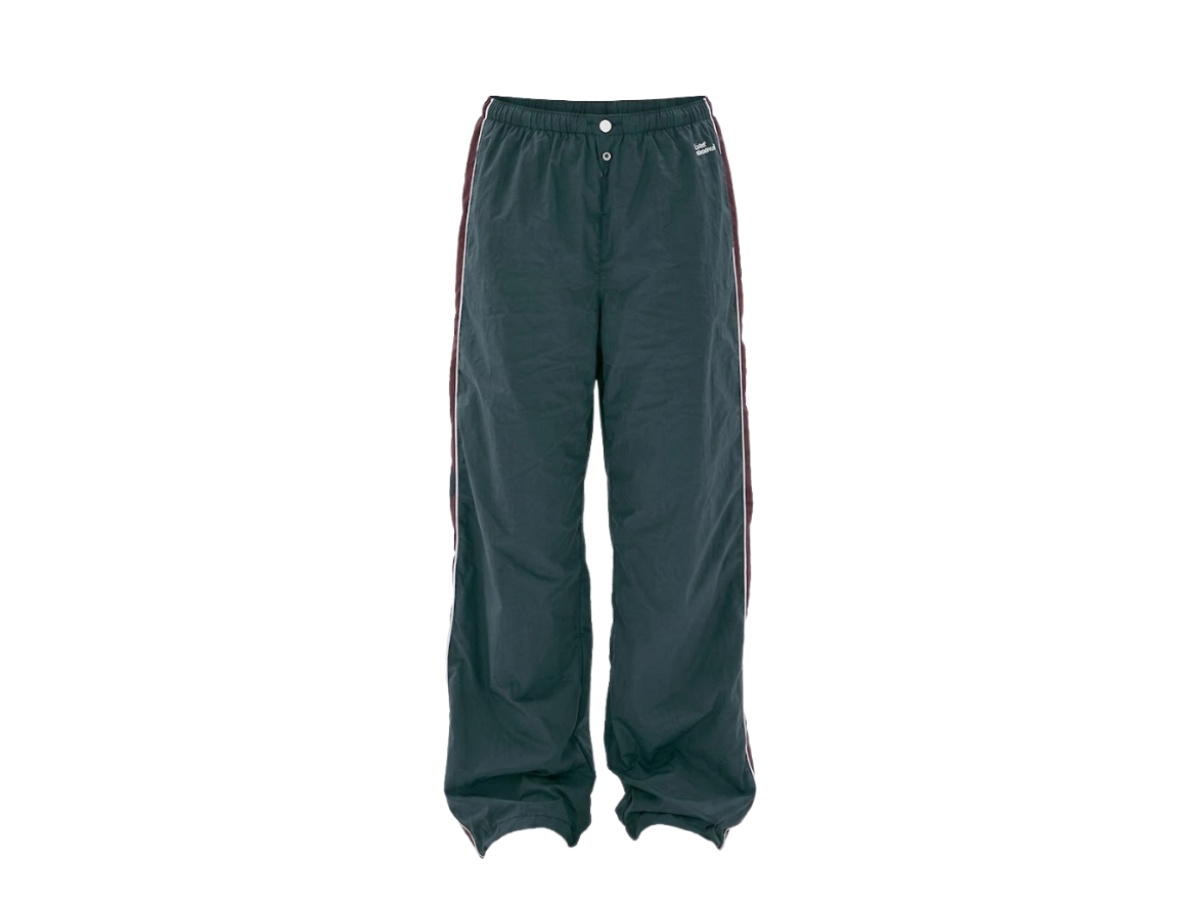 Mardi Mercredi Mardi Mercredi Colorblock Windbreaker Pants Charcoal Burgundy