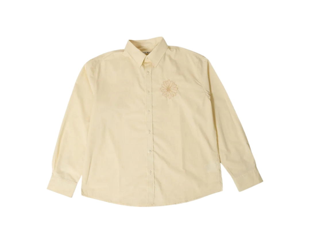 Mardi Mercredi Mardi Mercredi Cotton Poplin Shirt Butter Beige (W)