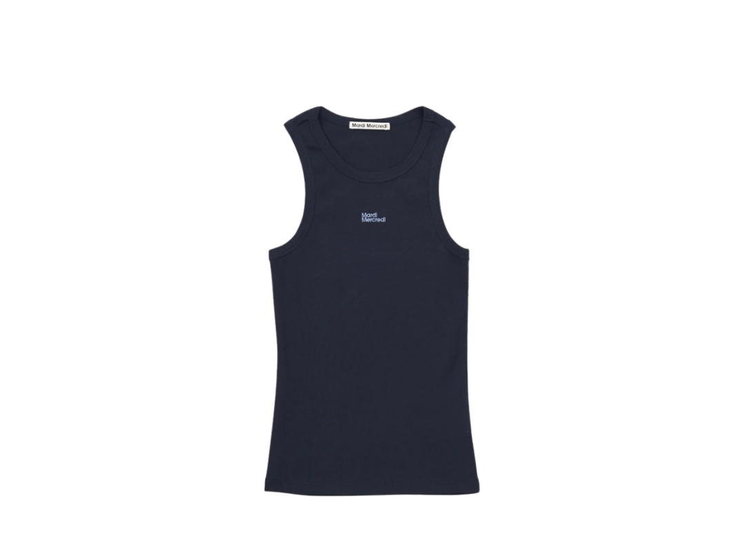 Mardi Mercredi Mardi Mercredi Tank Racer Essential Navy Sky