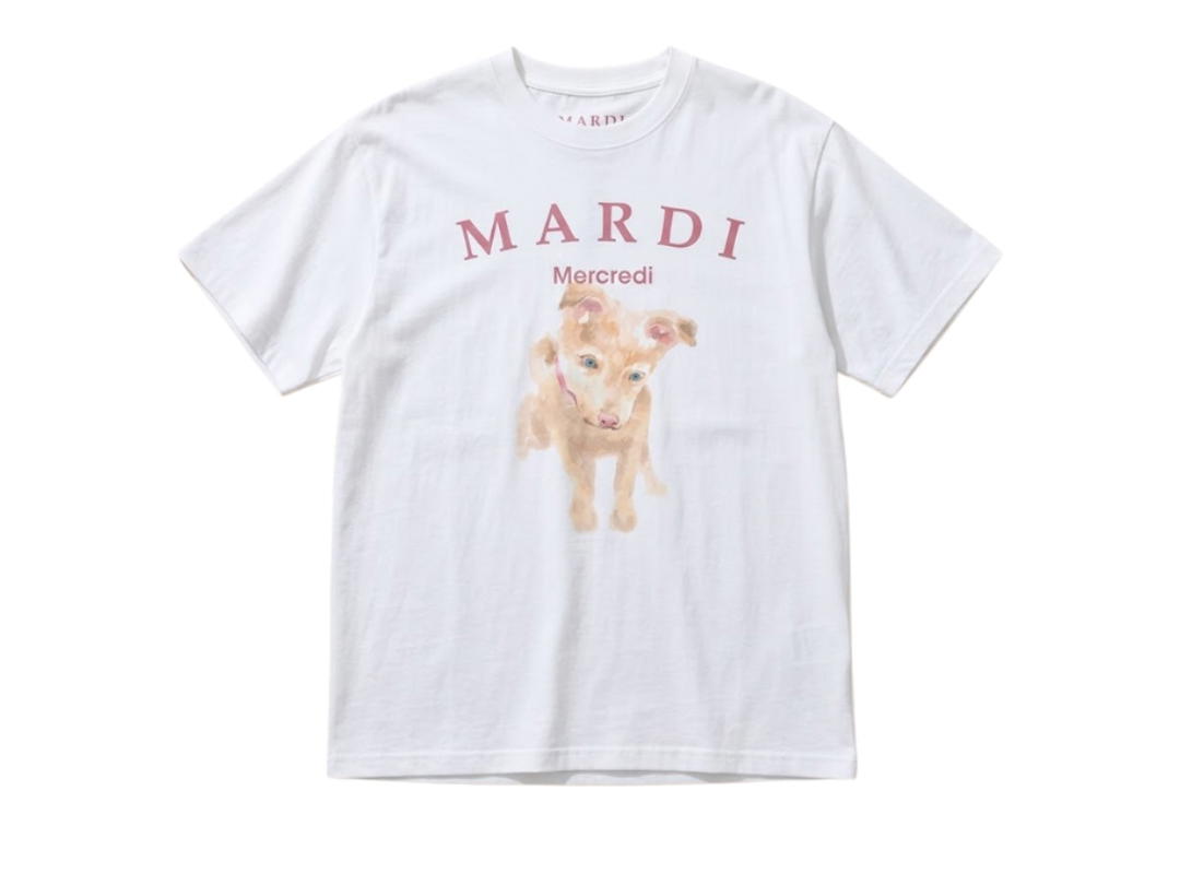 Mardi Mercredi Mardi Mercredi Nez Tout Rose 02 Tshirt Ivory Pink