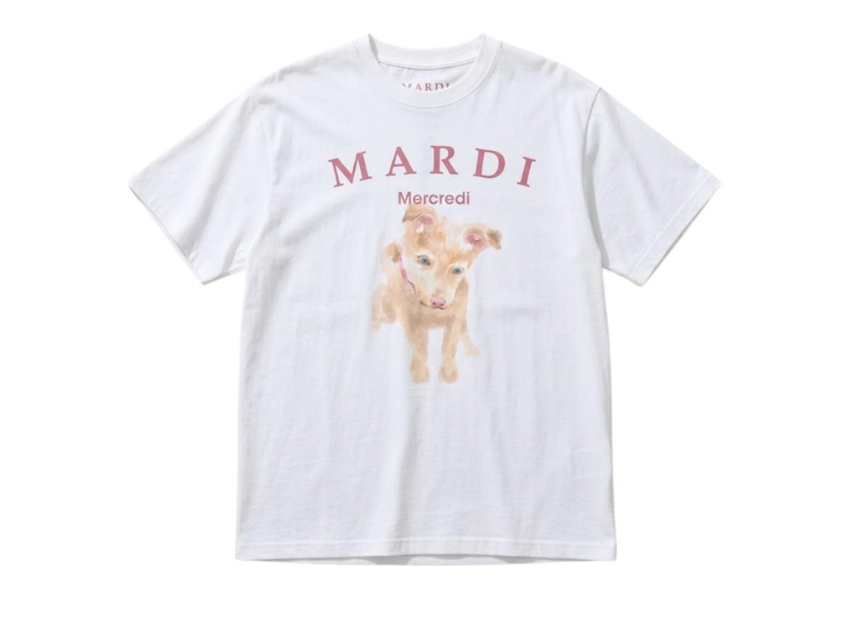 Mardi Mercredi Mardi Mercredi Nez Tout Rose 02 Tshirt Ivory Pink