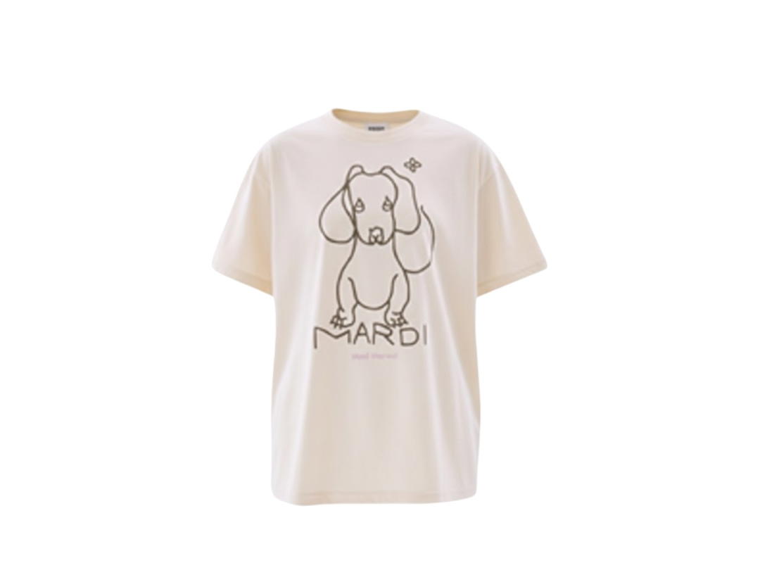 Mardi Mercredi Mardi Mercredi Tshirt Ddanji Ch.02 Butter Taupe