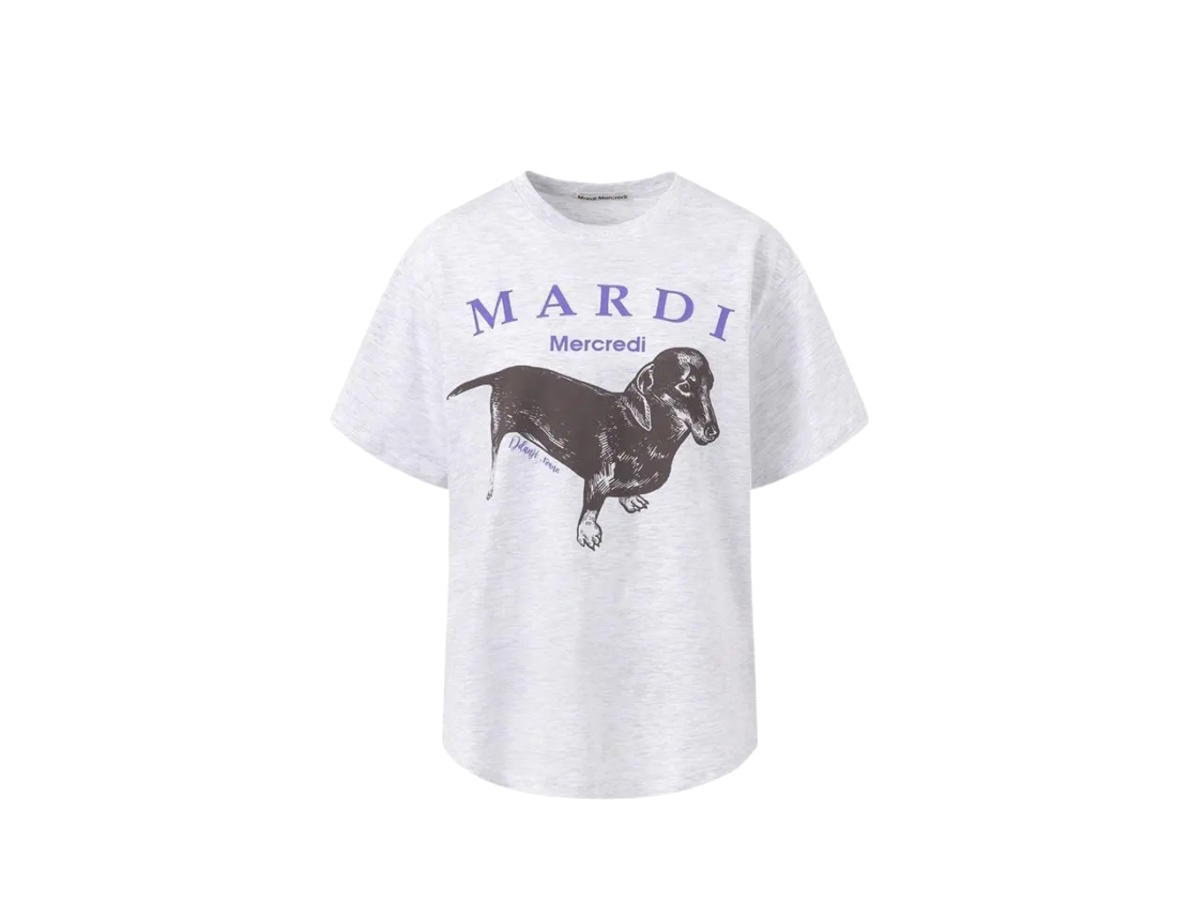Mardi Mercredi Mardi Mercredi Tshirt Ddanji Heather Purple