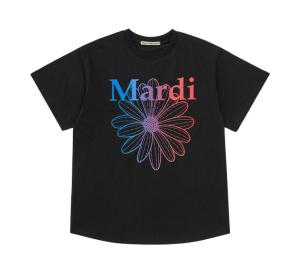 Buy Mardi Mercredi T-Shirt Flowermardi Francecoree 140 Gradation Black (W) at Sasom – Authentic and Ready to Ship