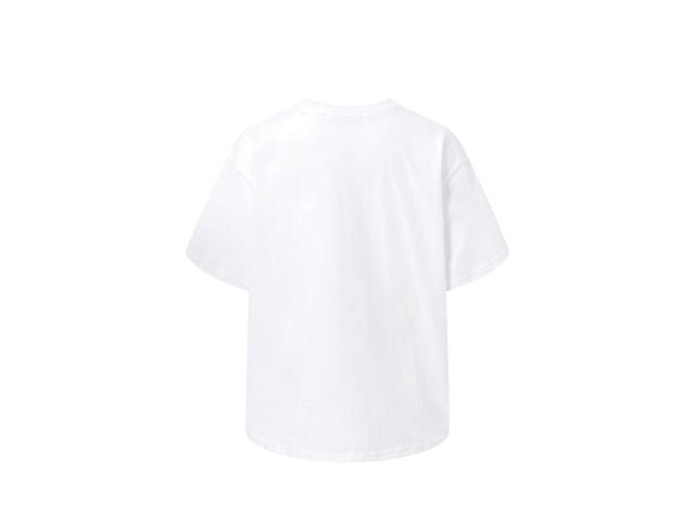 Mardi Mercredi Mardi Mercredi Tshirt Swing The Tail Ddanji Flower Necklace White Tangerine - view 2