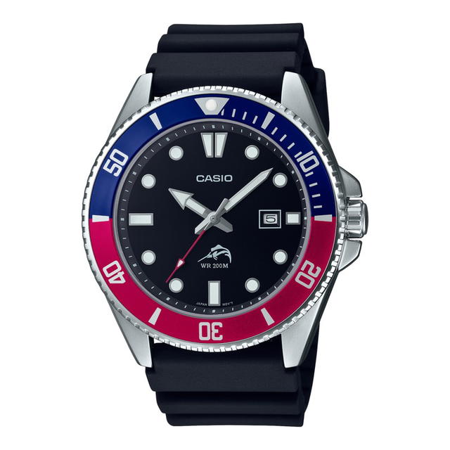 Casio Casio MDV106B-1A2V Black Blue - view 1