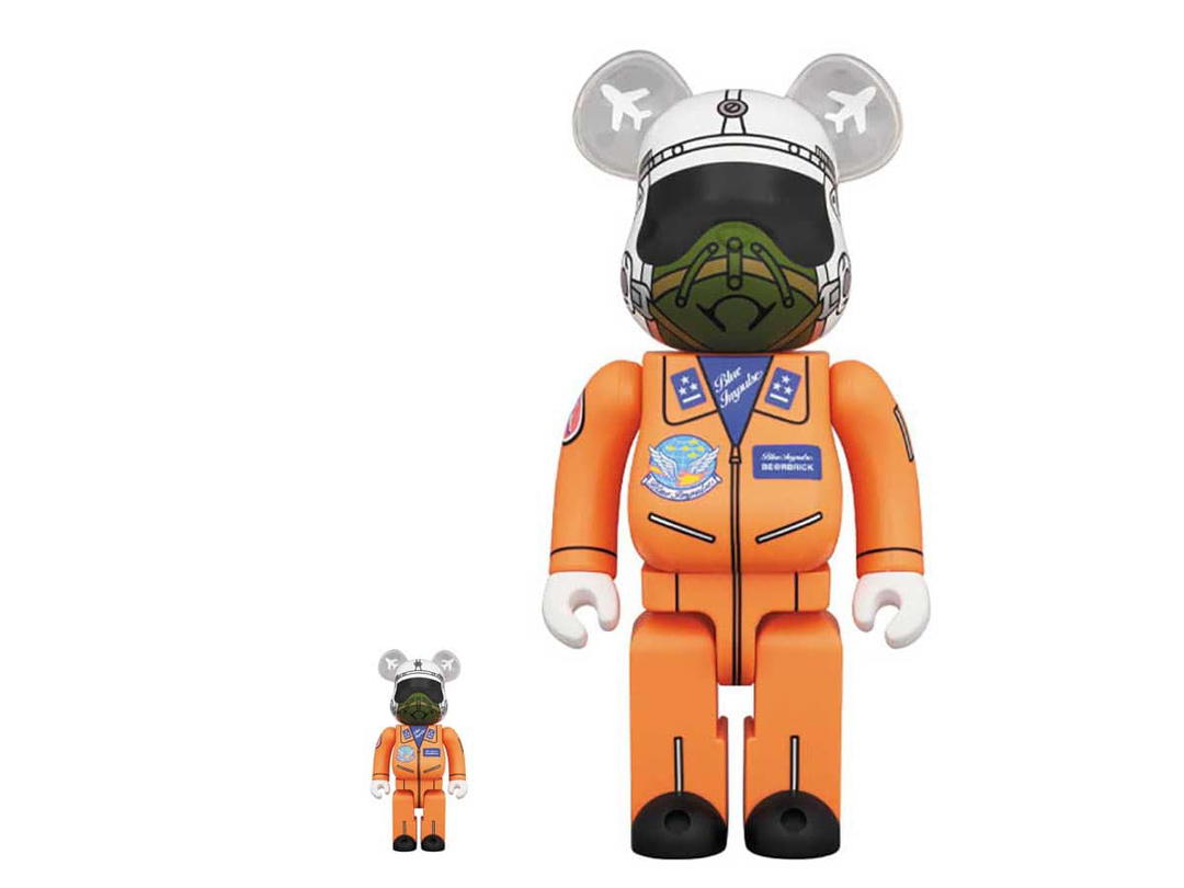 Medicom Toy BE@RBRICK 1964 Blue Impulse 400% + 100%