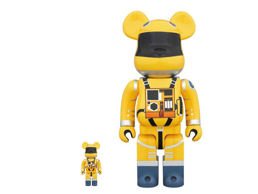 Medicom Toy BE@RBRICK 2001: A Space Odyssey [Yellow Space Suit] 400% + 100%