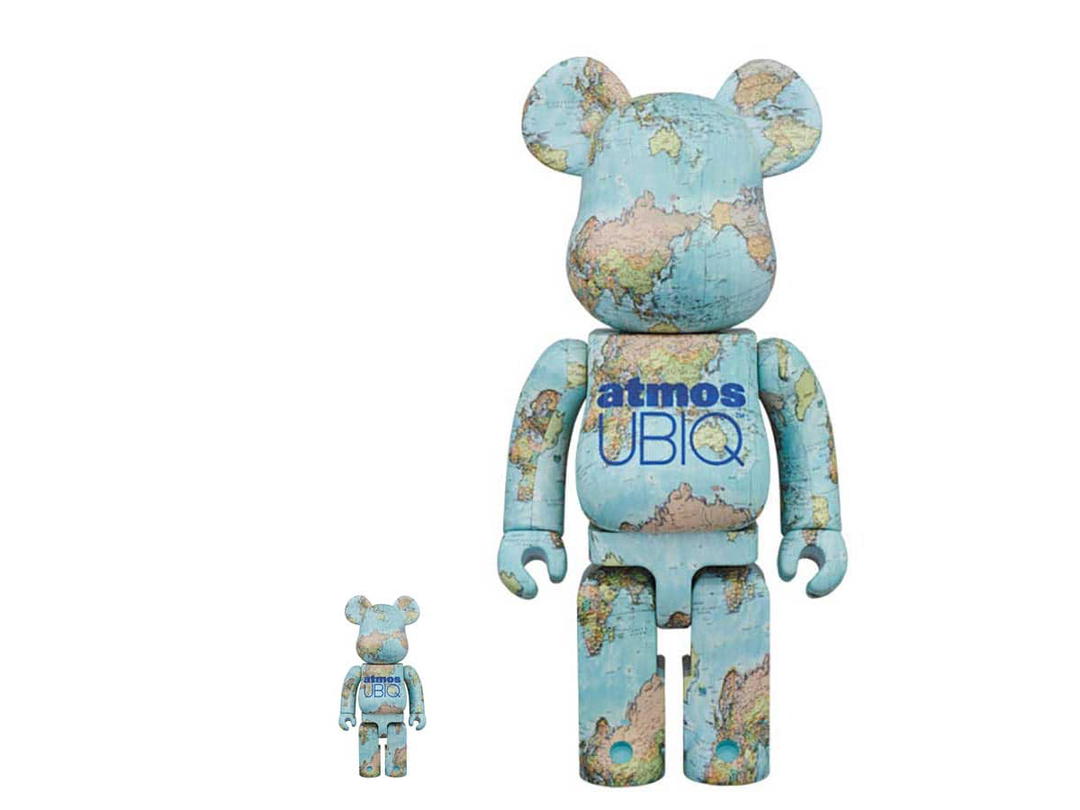 Medicom Toy BE@RBRICK atmos x UBIQ 400% + 100%