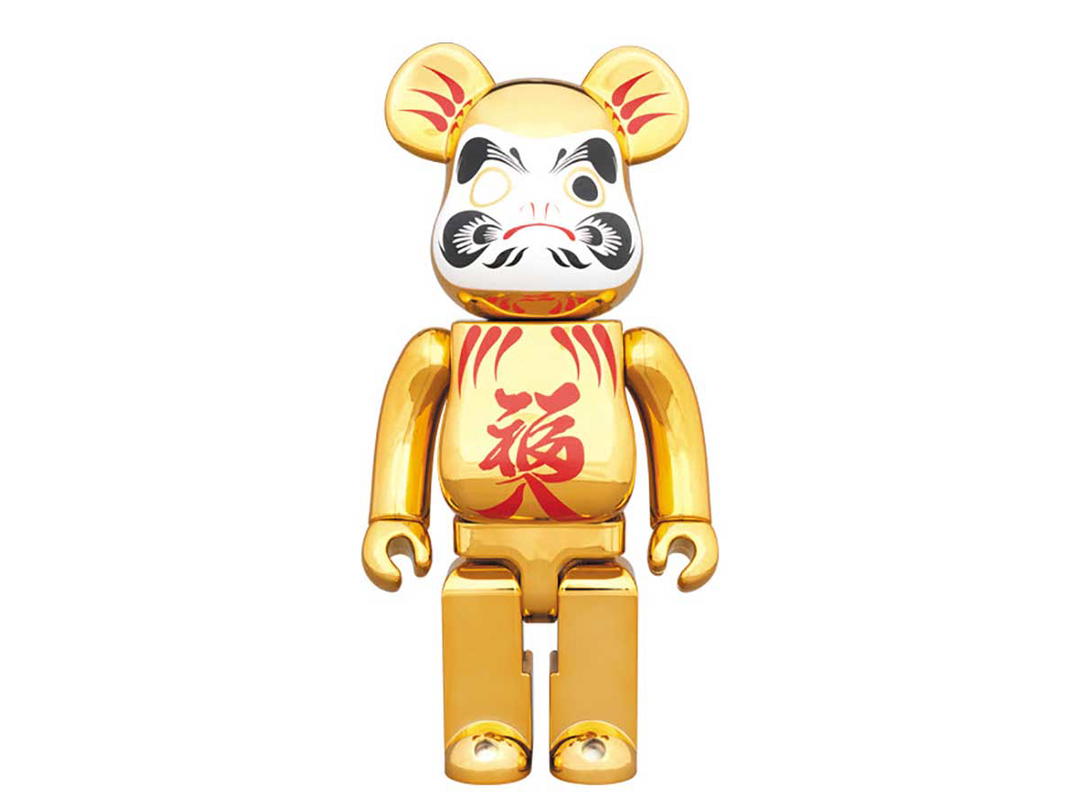 Medicom Toy BE@RBRICK Daruma [Gold Metallic] 400%