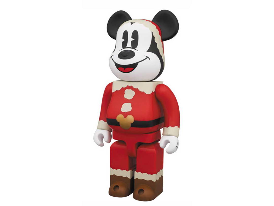 Medicom Toy BE@RBRICK Happy Kuji x Disney Christmas Party [Mickey Mouse Santa Version] 400%