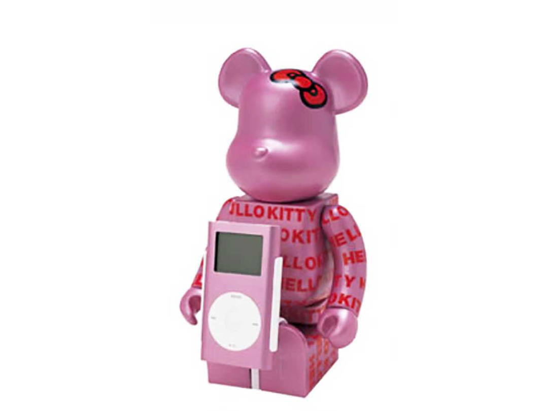 Medicom Toy BE@RBRICK iPod mini Hello Kitty Set [iBe@r] 400%