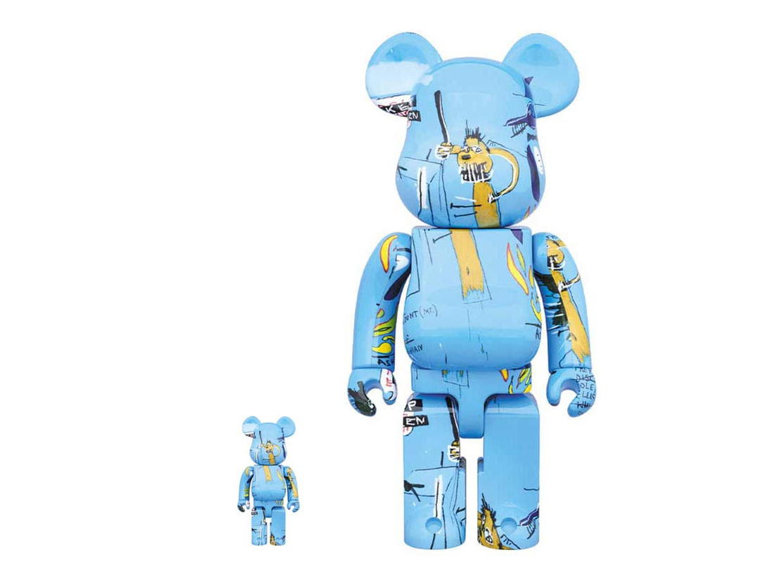 Medicom Toy BE@RBRICK Jean-Michel Basquiat [Ver. 4] 400% + 100%