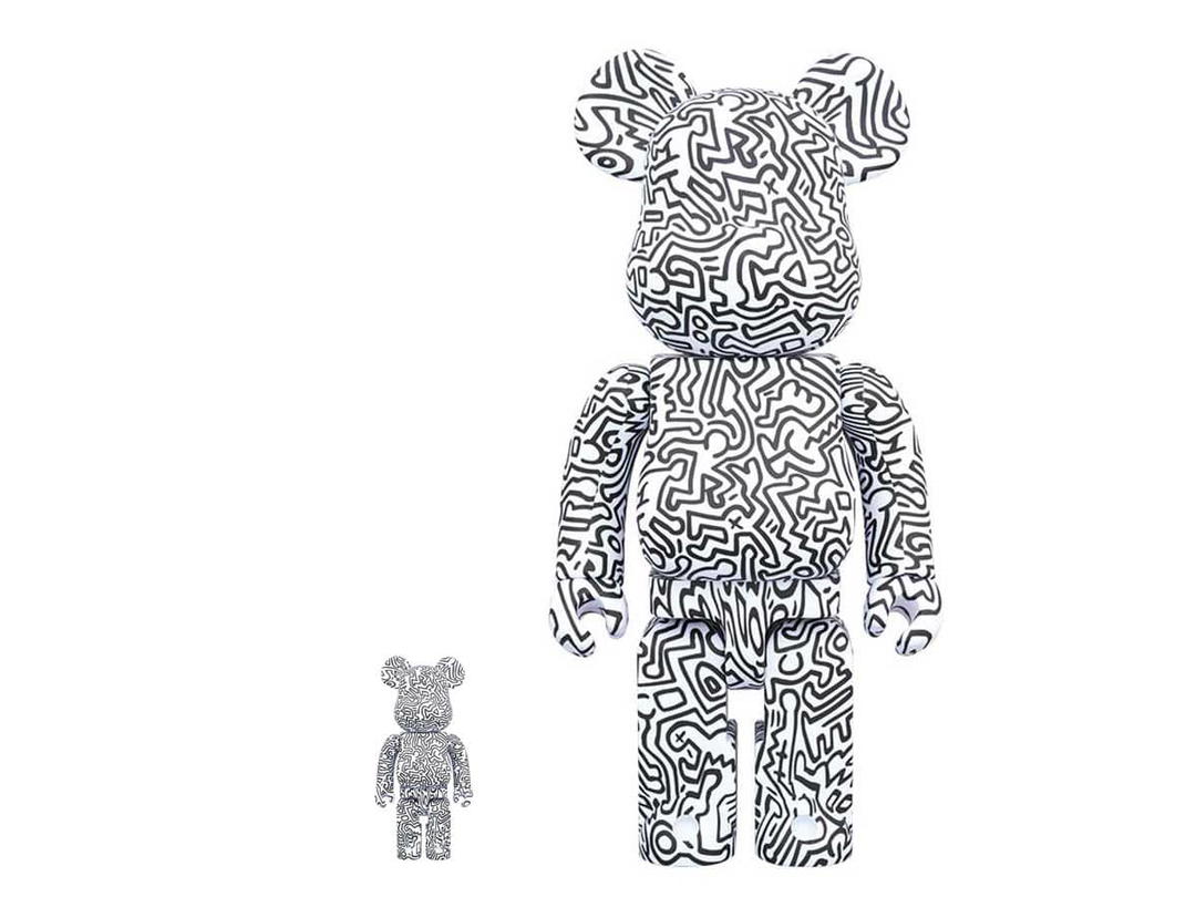 Medicom Toy BE@RBRICK Keith Haring [Ver. 4] 400% + 100%