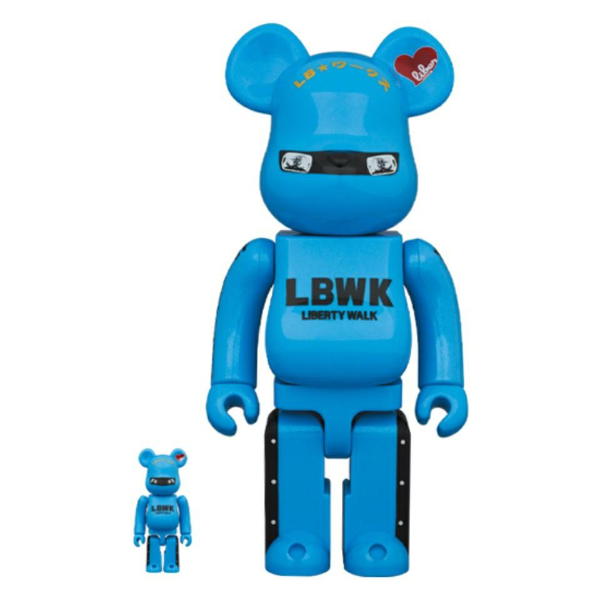 Medicom Toy BE@RBRICK Liberty Walk 400% + 100%