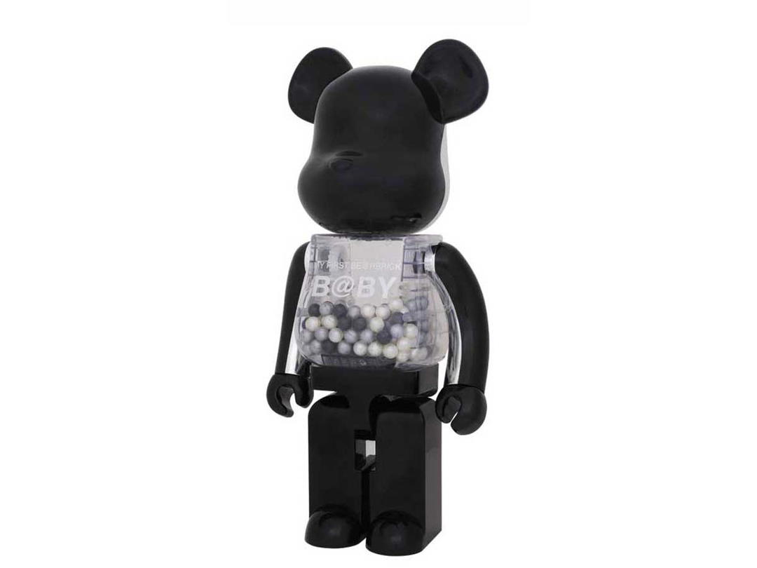 Medicom Toy BE@RBRICK My First Be@rbrick B@by [Black & Silver] 1000%