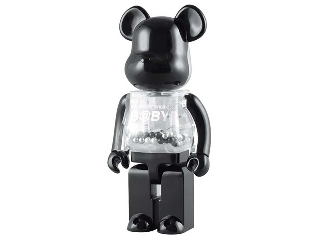 Medicom Toy BE@RBRICK My First Be@rbrick B@by [Black & Silver] 400%