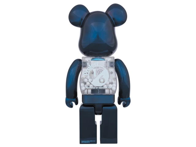 Medicom Toy BE@RBRICK My First Be@rbrick B@by [Pearl Navy] 400% - view 2