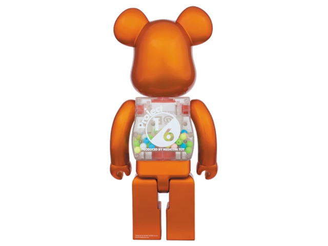 Medicom Toy BE@RBRICK My First Be@rbrick B@by [Pearl Orange] 400% - view 2