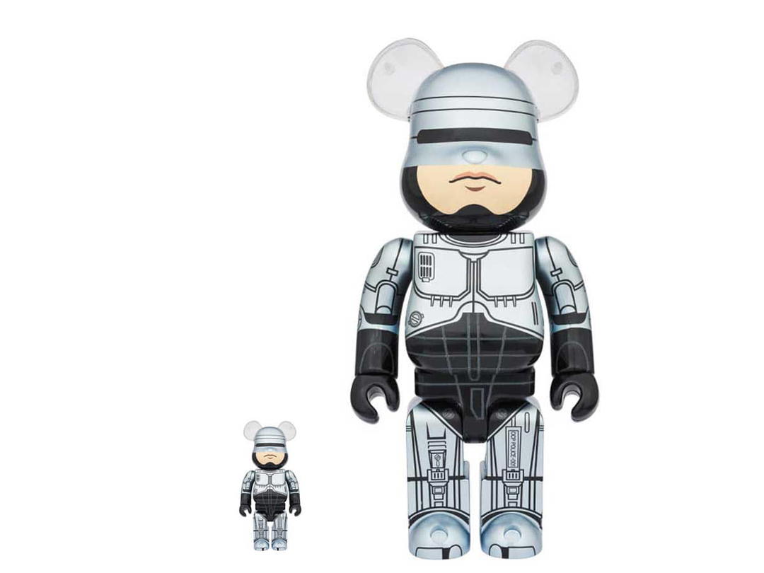 Medicom Toy BE@RBRICK RoboCop 400% + 100%