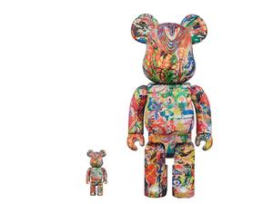 Buy BE@RBRICK Ryan McGinness 400% + 100% at Sasom – Authentic and Ready to Ship