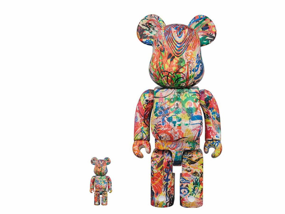 Medicom Toy BE@RBRICK Ryan McGinness 400% + 100%