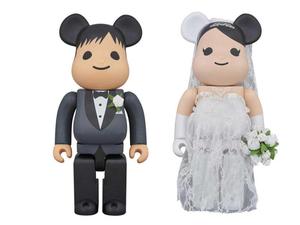 Buy BE@RBRICK SET Greeting Marriage PLUS 400% at Sasom – Authentic and Ready to Ship