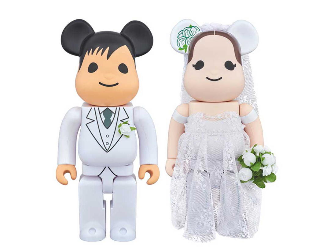 Medicom Toy BE@RBRICK SET Greeting Marriage Ver. 2 PLUS 400%