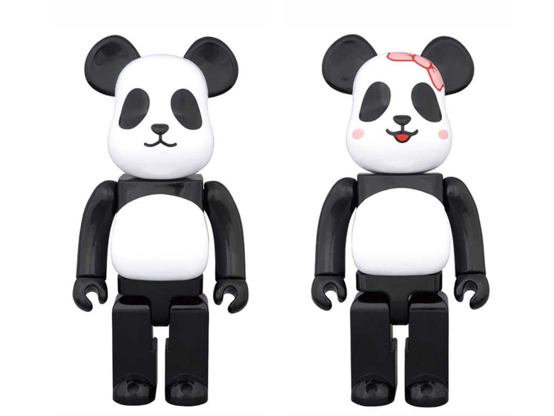 Medicom Toy BE@RBRICK SET Milk Panda [Boy - Girl] 400%