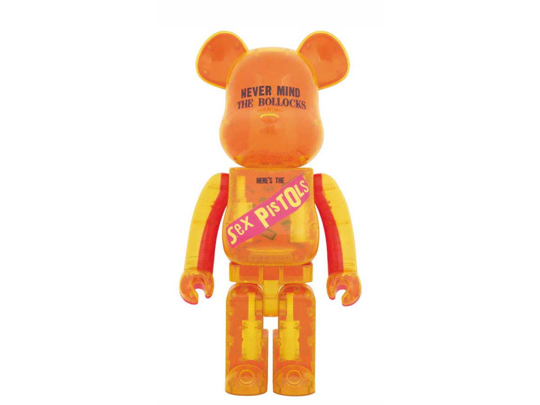 Medicom Toy BE@RBRICK Sex Pistols [Clear Ver.] 1000%
